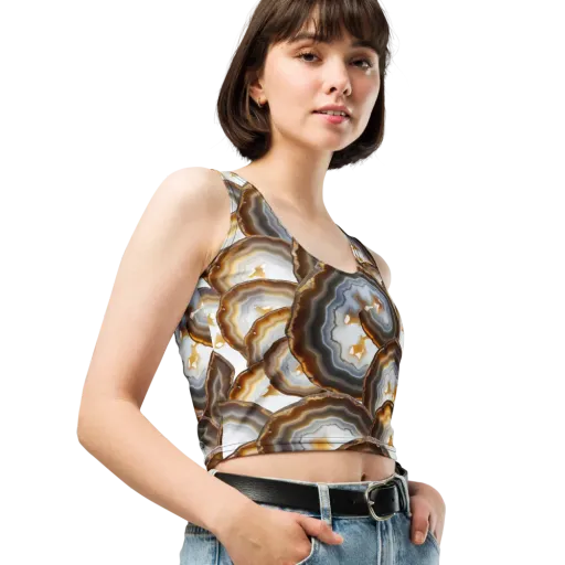 Earthbound Aura on a Crop Top