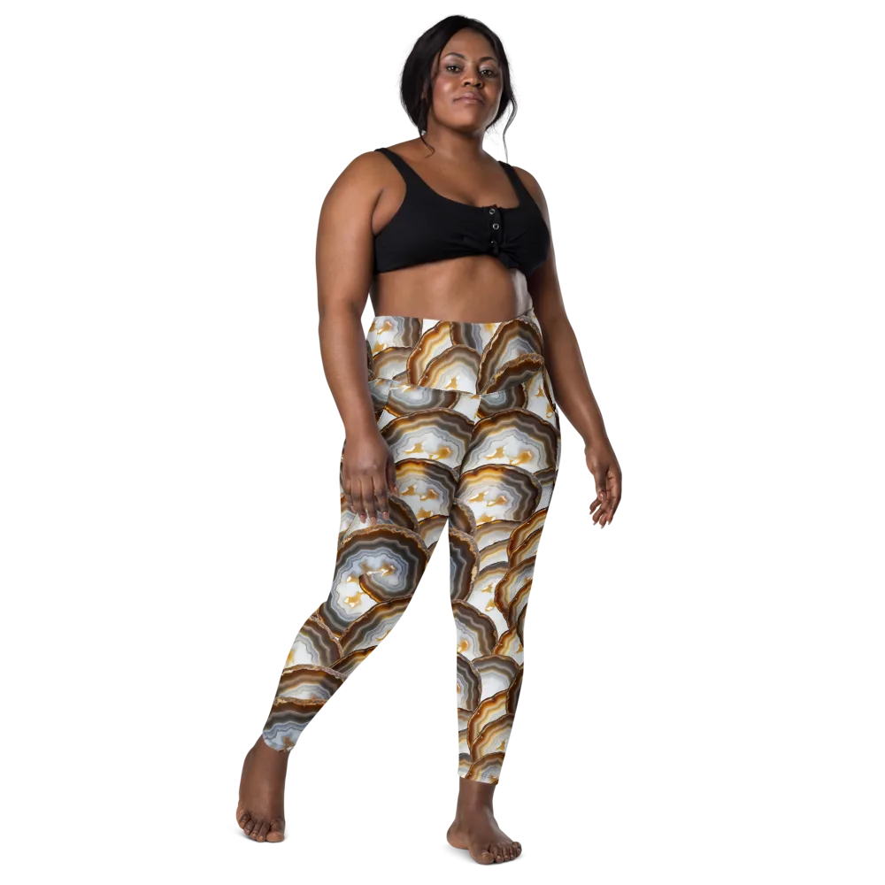 Earthbound Aura on Leggings with Pockets — Front