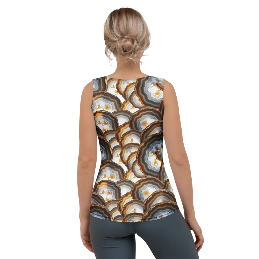Earthbound Aura on Women's Tank Top — Back