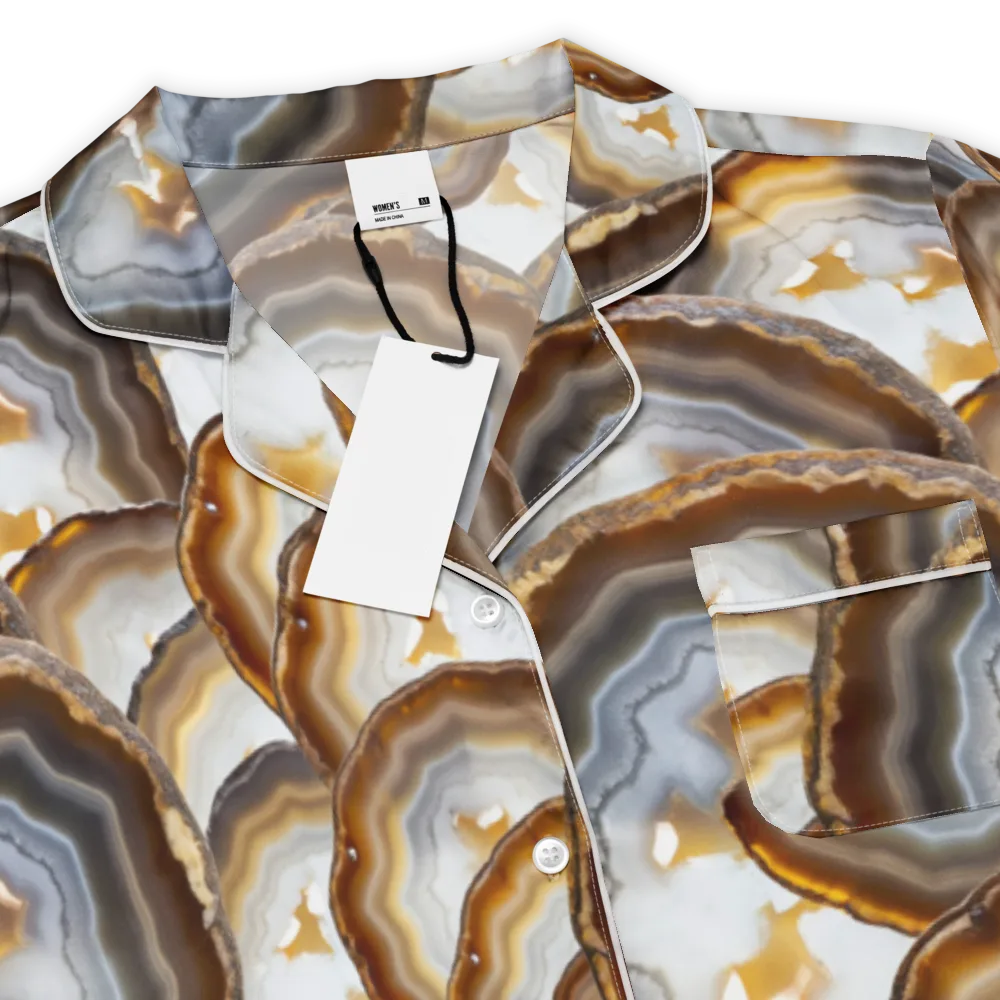 Earthbound Aura on Women's Short Sleeve Pajama Top — Product details