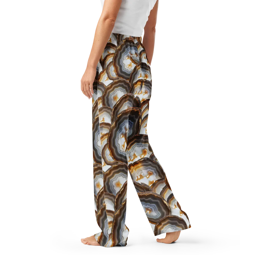 Earthbound Aura on Women's Pajama Pants — Left