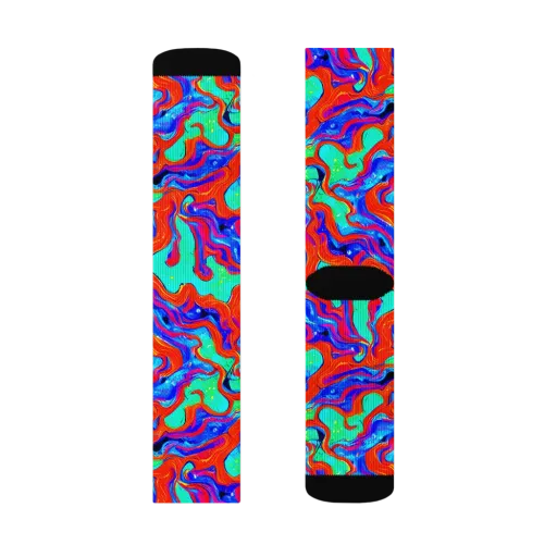 Flame Current on a Socks