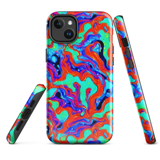 Flame Current on a MagSafe Tough Case for iPhone®