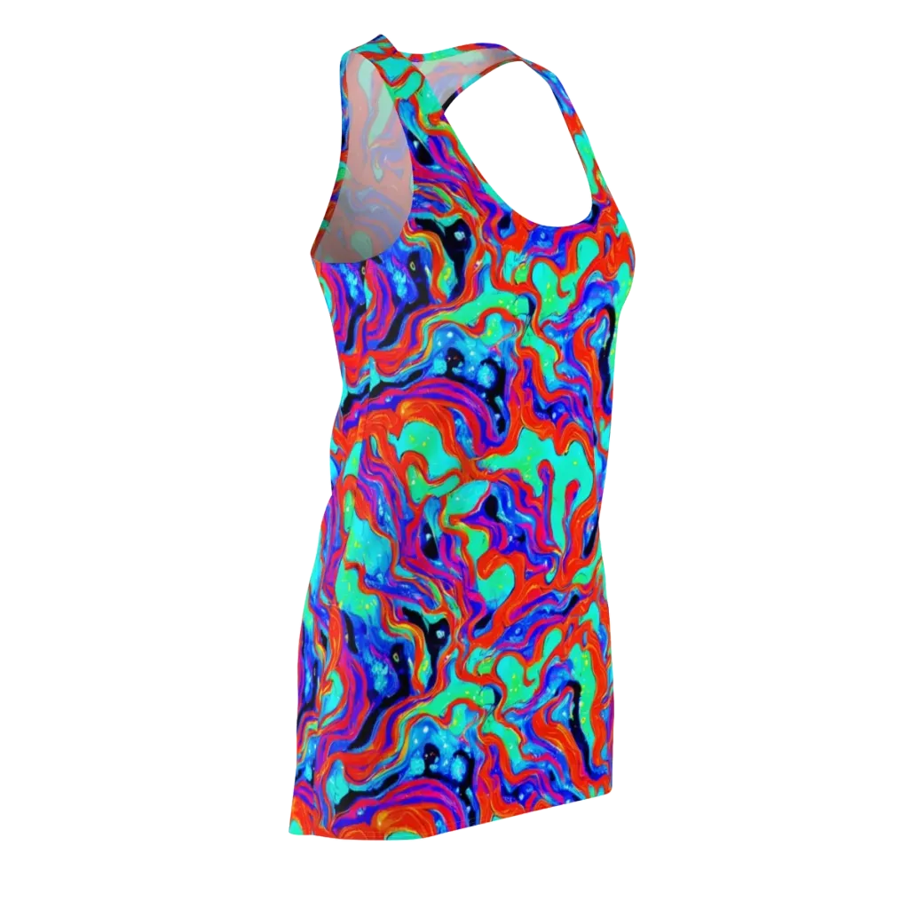 Flame Current on Racerback Dress — Front Side