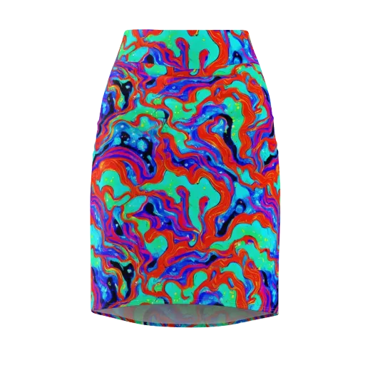 Flame Current on a Pencil Skirt