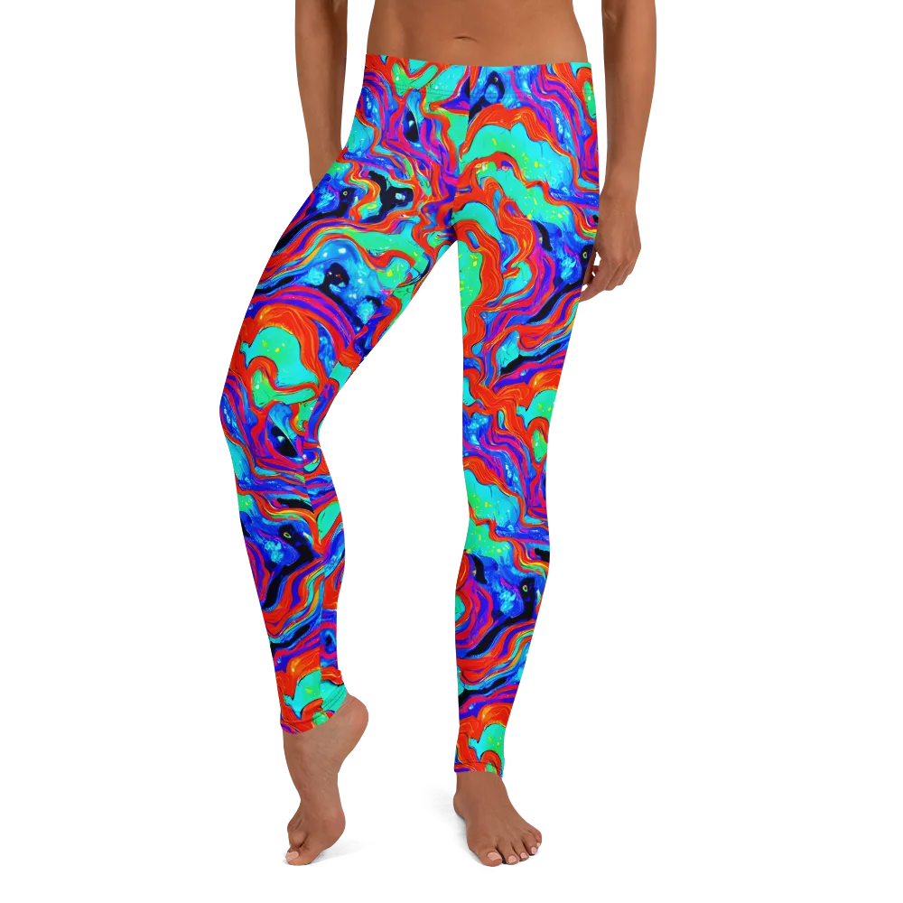 Flame Current on Leggings — Front