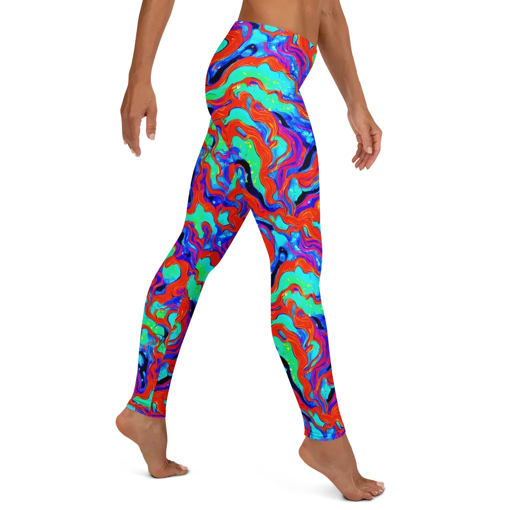 Flame Current on Leggings — Right