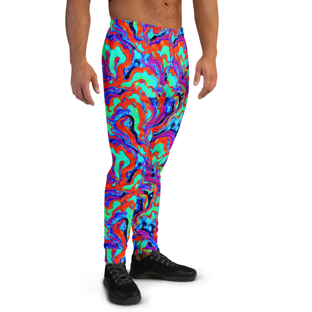 Flame Current on Men's Joggers — Right