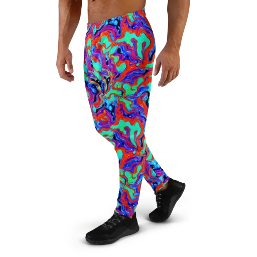 Flame Current on a Men's Joggers