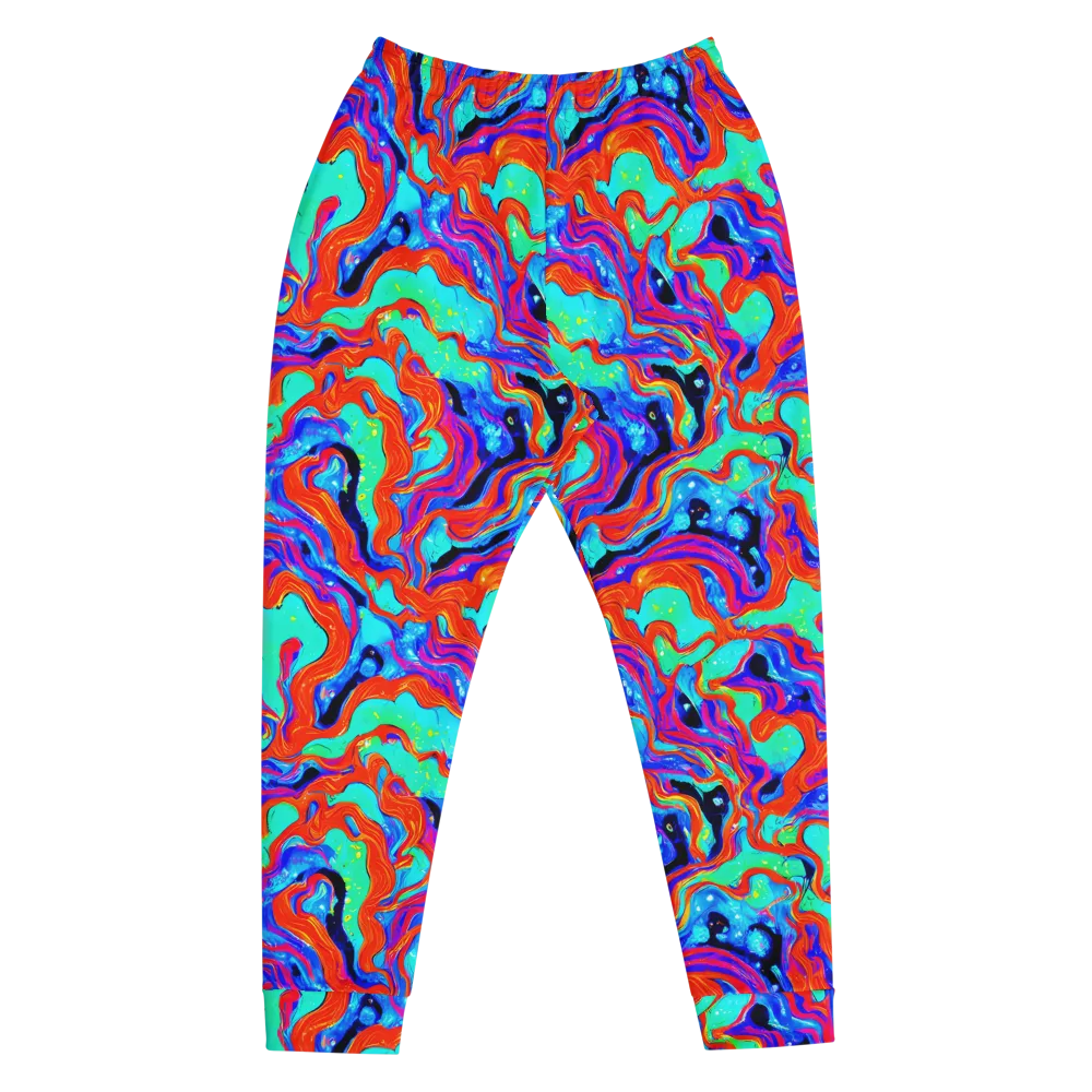 Flame Current on Men's Joggers — Front