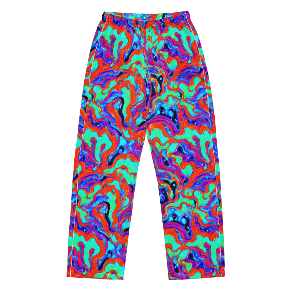 Flame Current on Women's Pajama Pants — Front