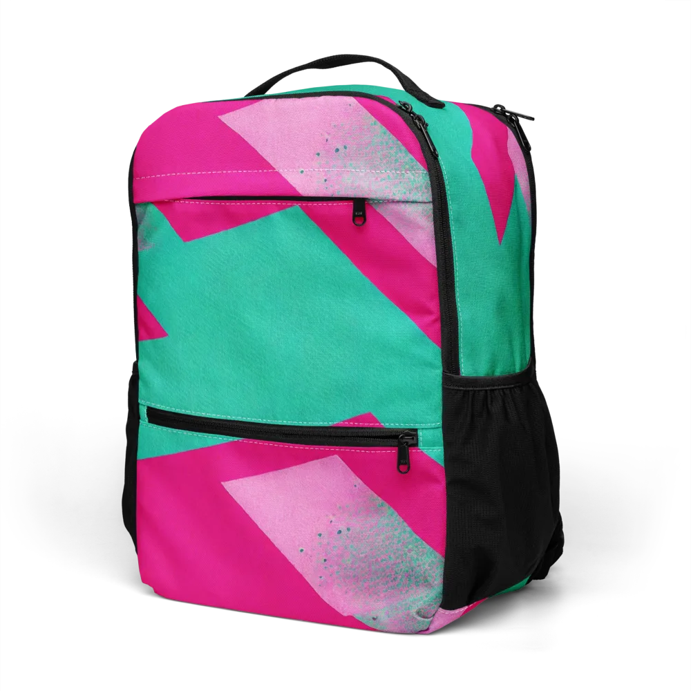 Vivid Velocity on Utility Backpack — Left Front