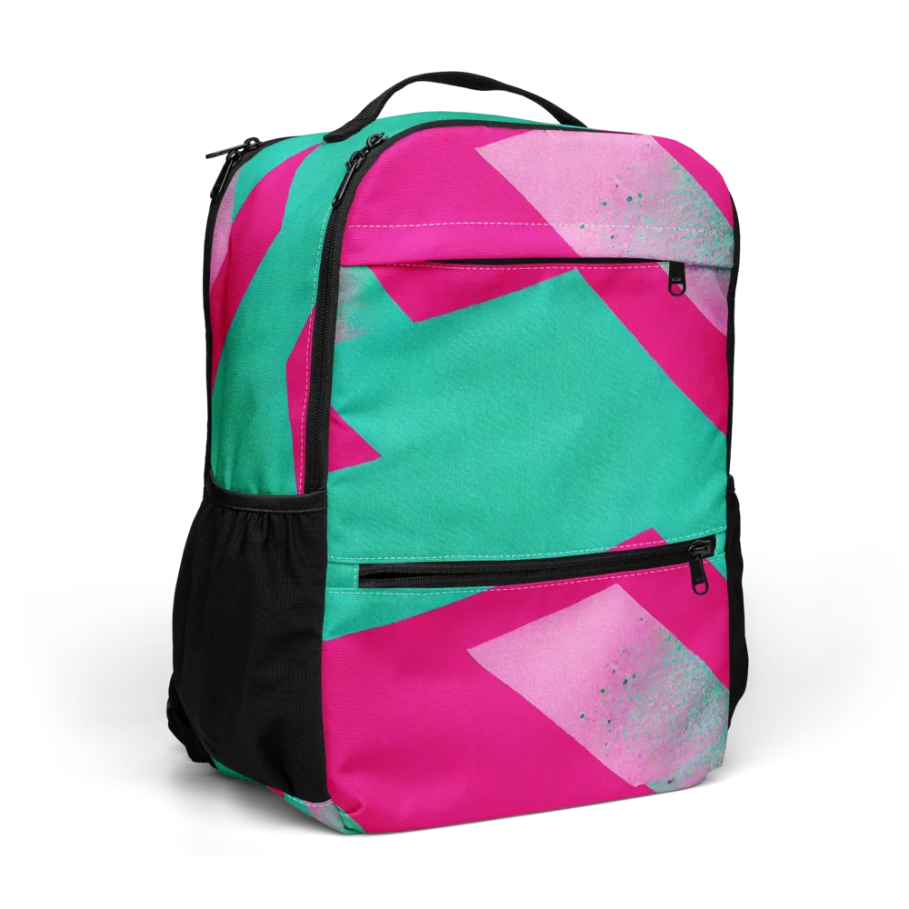 Vivid Velocity on Utility Backpack — Right Front