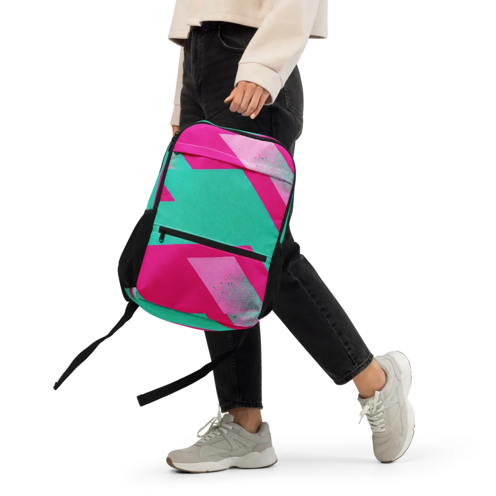 Vivid Velocity on Utility Backpack — Front