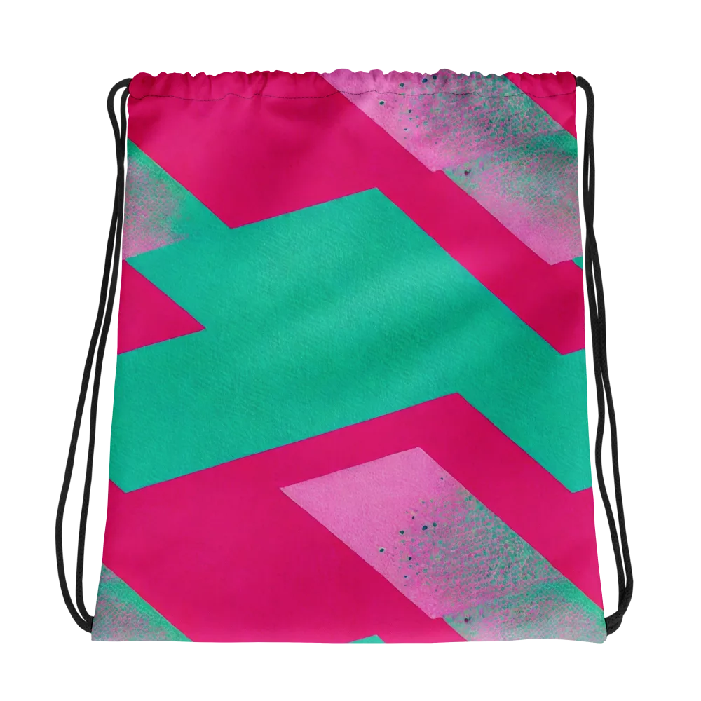 Vivid Velocity on Drawstring Bag — Photo