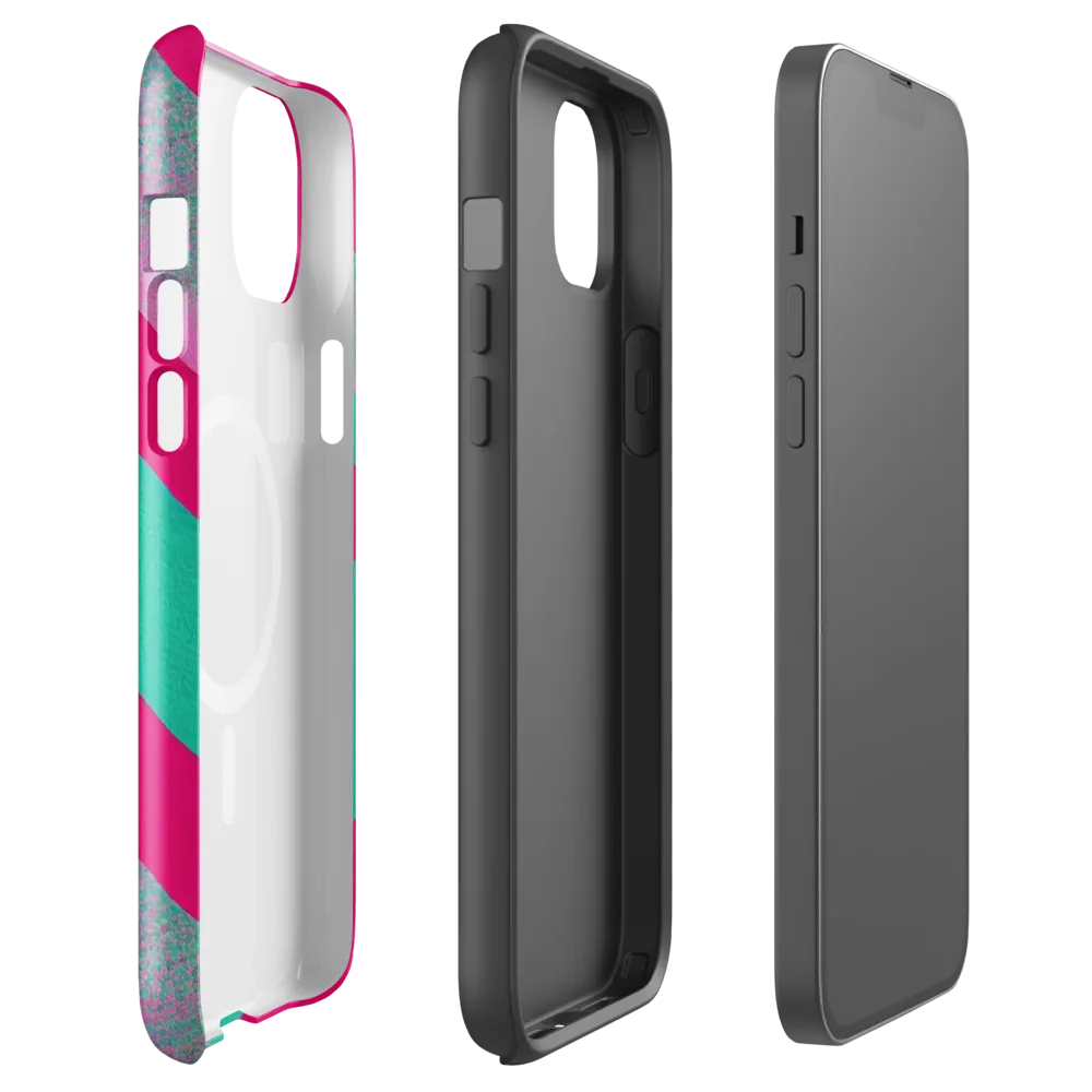 Vivid Velocity on MagSafe Tough Case for iPhone® — Front