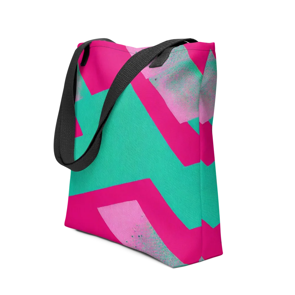 Vivid Velocity on Tote Bag — Front