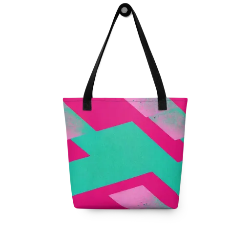 Vivid Velocity on a Tote Bag