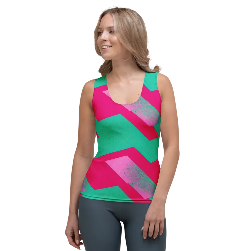 Vivid Velocity on Women's Tank Top — Front