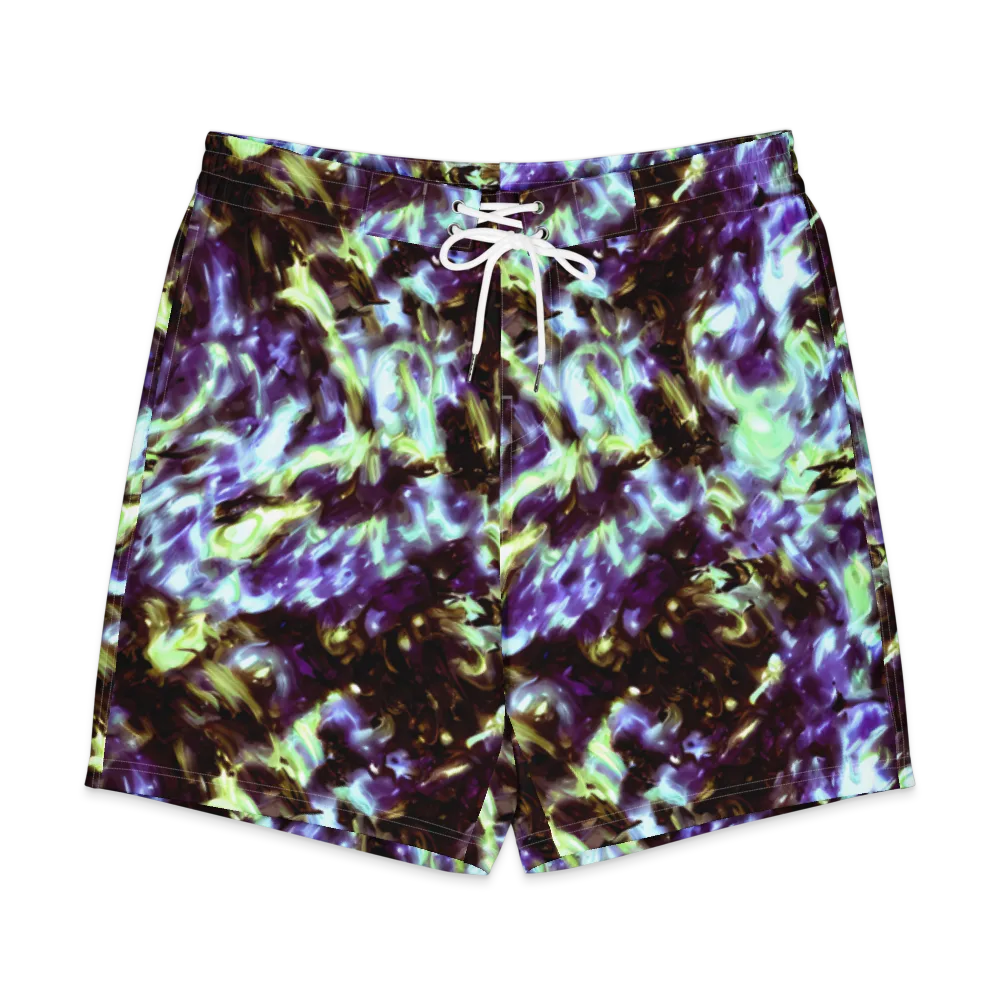 Aurora Molten on Men's Board Shorts — Front