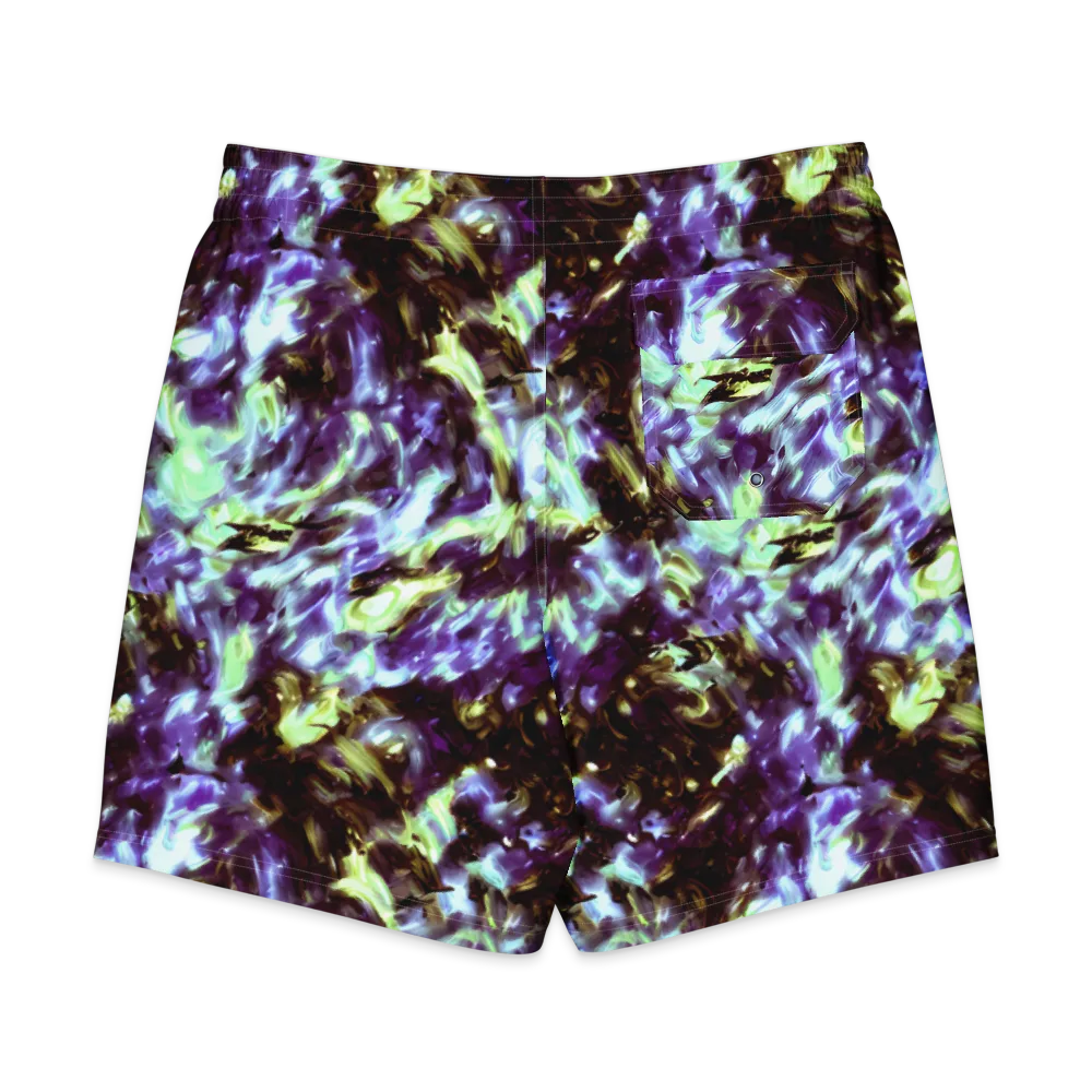 Aurora Molten on Men's Board Shorts — Back