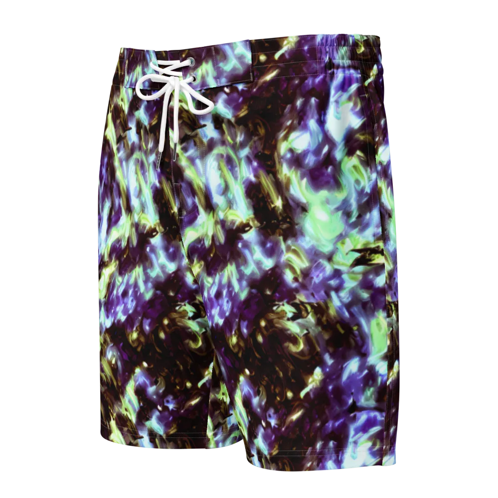 Aurora Molten on Men's Board Shorts — Front