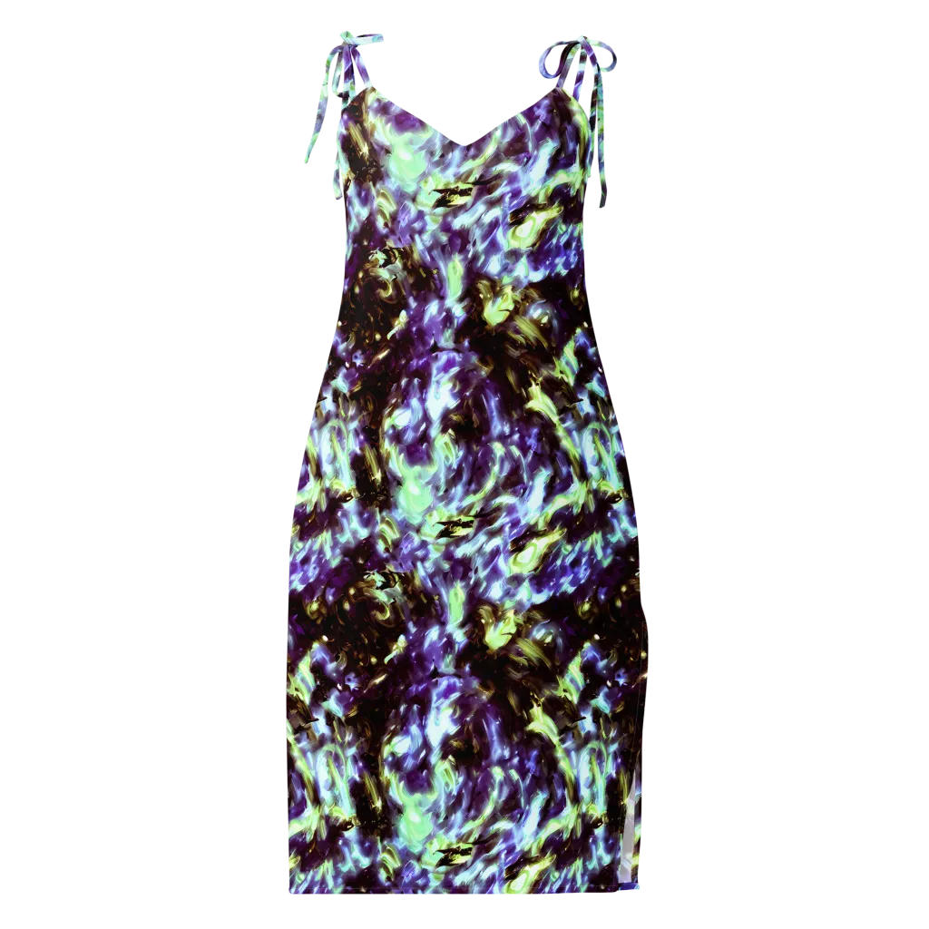 Aurora Molten on Slip Dress — Front