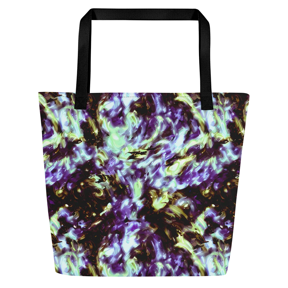 Aurora Molten on Large Tote Bag W/ Pocket — Front