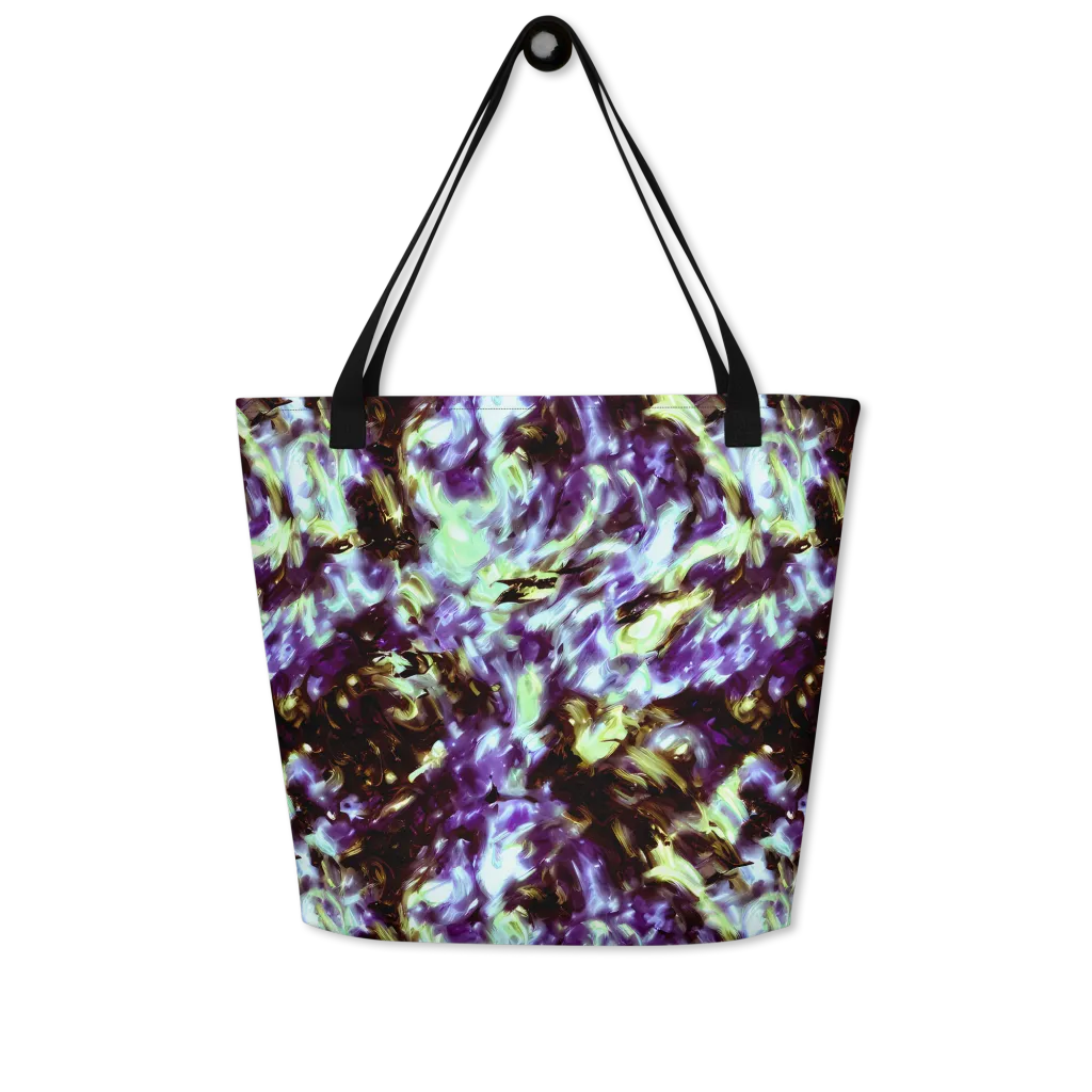Aurora Molten on Large Tote Bag W/ Pocket — Front