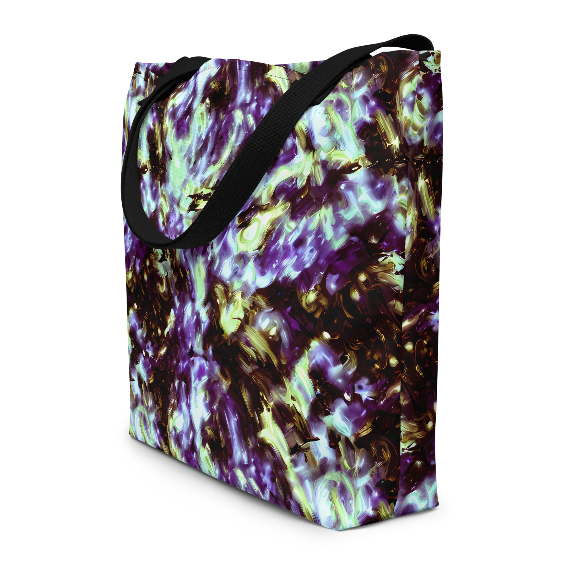 Aurora Molten on Large Tote Bag W/ Pocket — Front