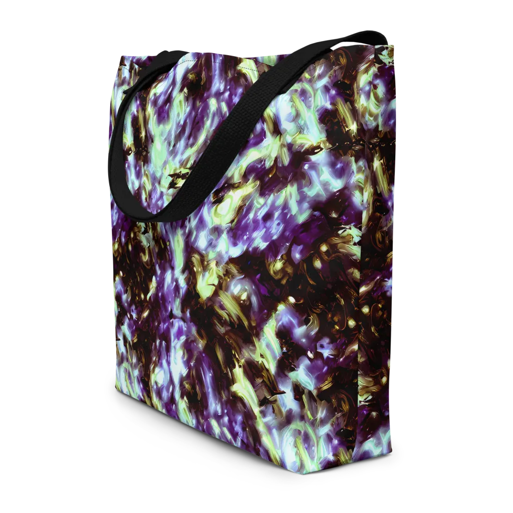 Aurora Molten on Large Tote Bag W/ Pocket — Front