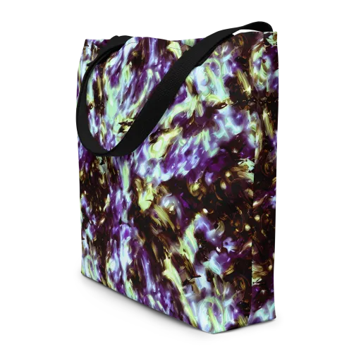 Aurora Molten on a Large Tote Bag W/ Pocket