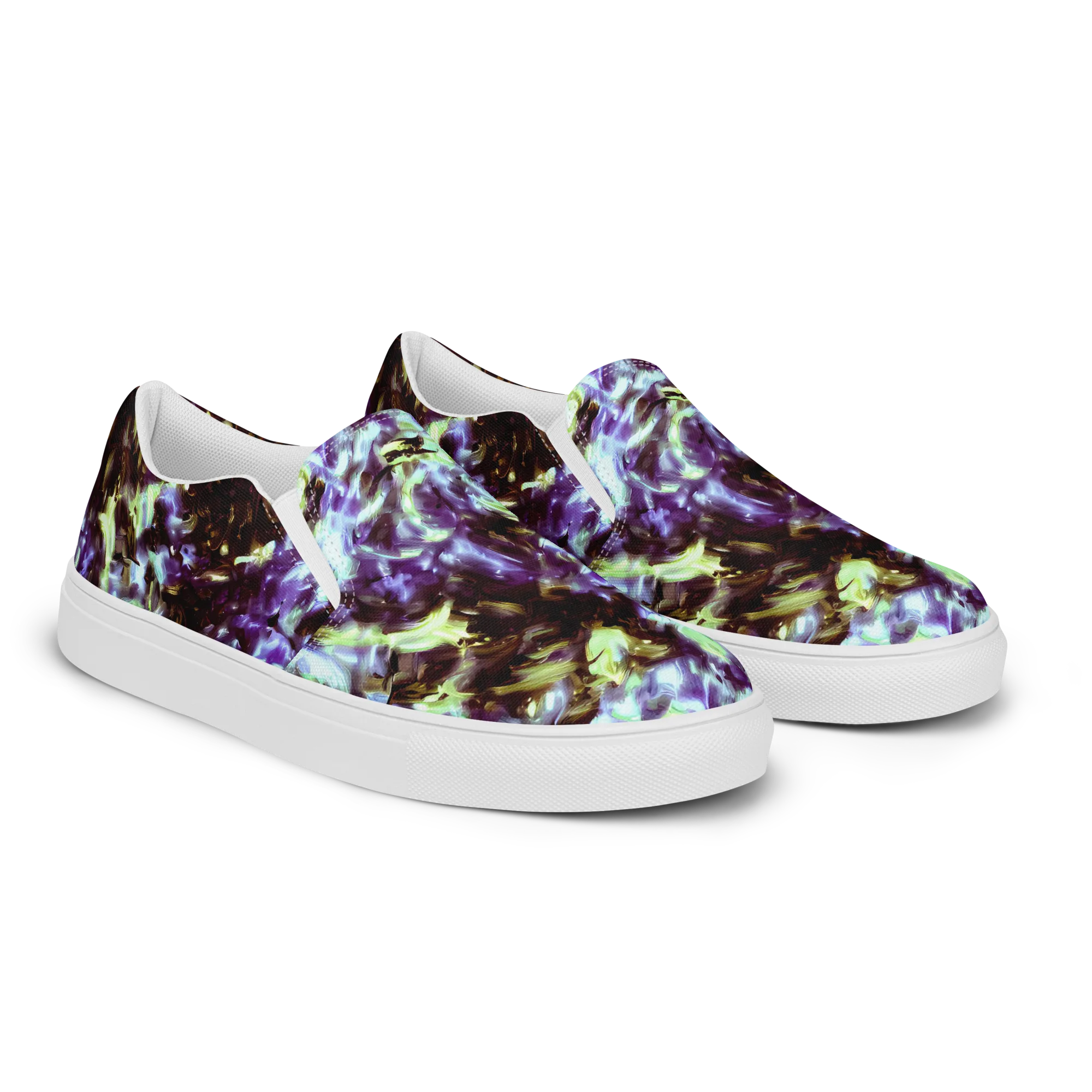 Aurora Molten on Women's Slip-On Canvas Shoes — Right Front