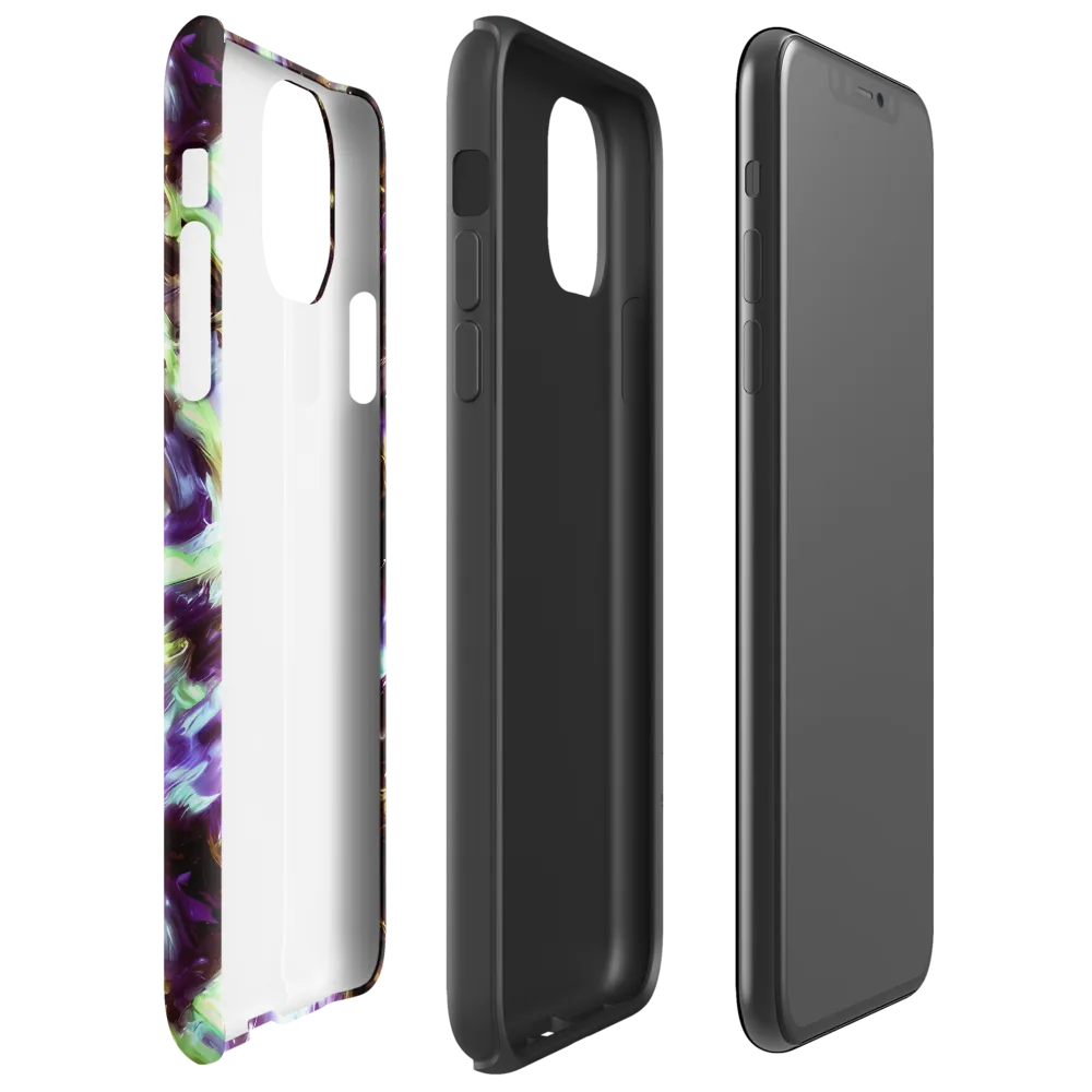 Aurora Molten on Tough Case for iPhone® — Right