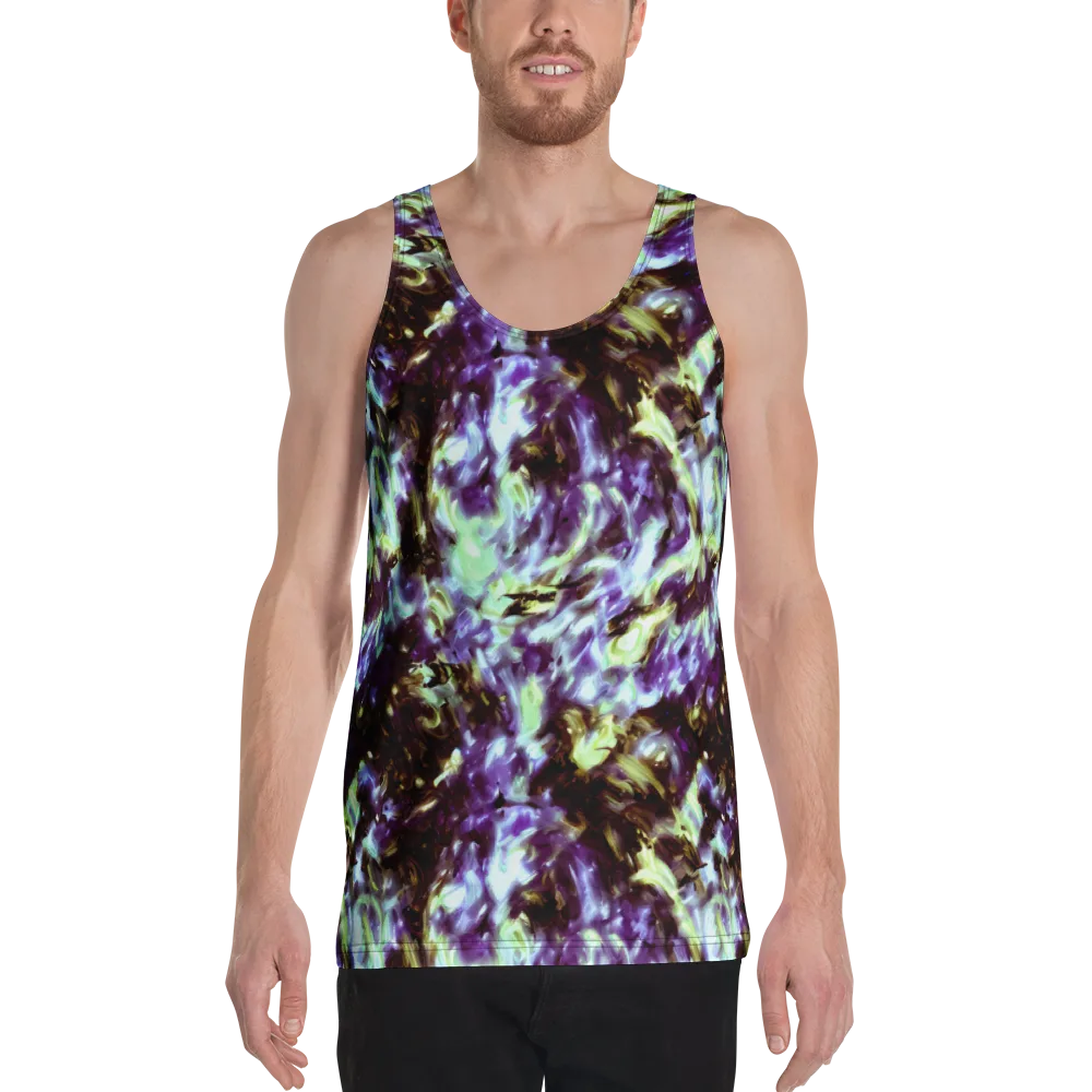 Aurora Molten on Men's Tank Top — Front
