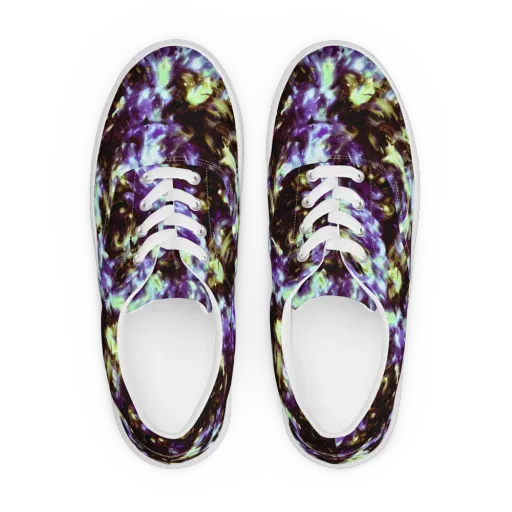 Aurora Molten on a Men's Lace-Up Canvas Shoes