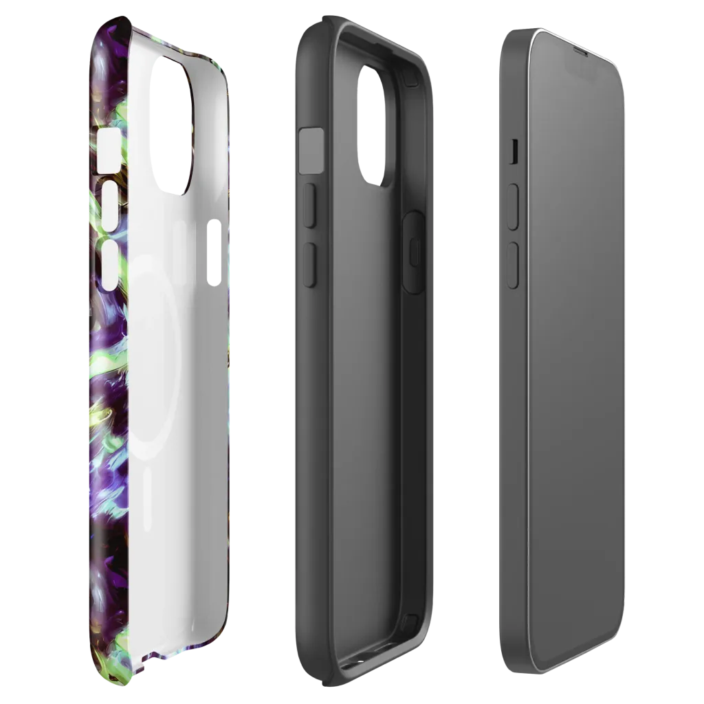 Aurora Molten on MagSafe Tough Case for iPhone® — Front
