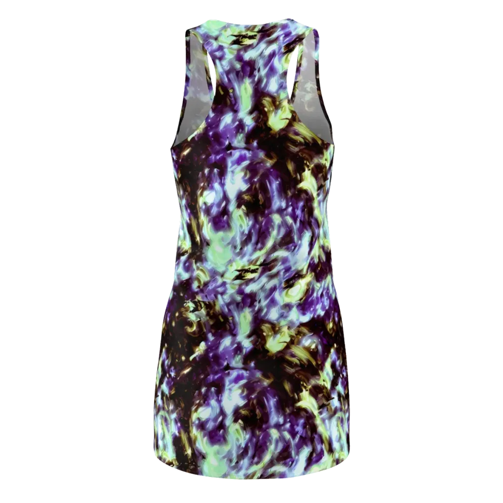 Aurora Molten on Racerback Dress — Back