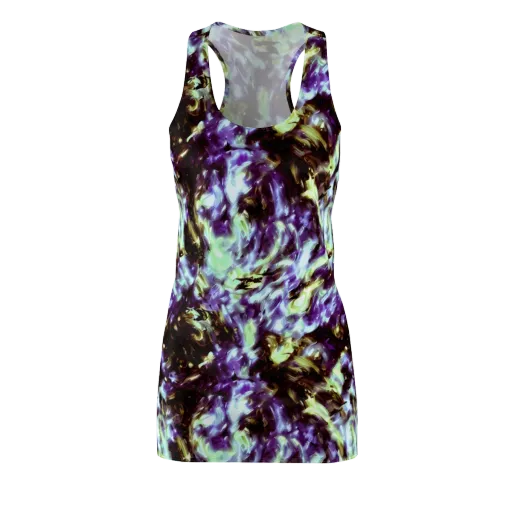 Aurora Molten on a Racerback Dress