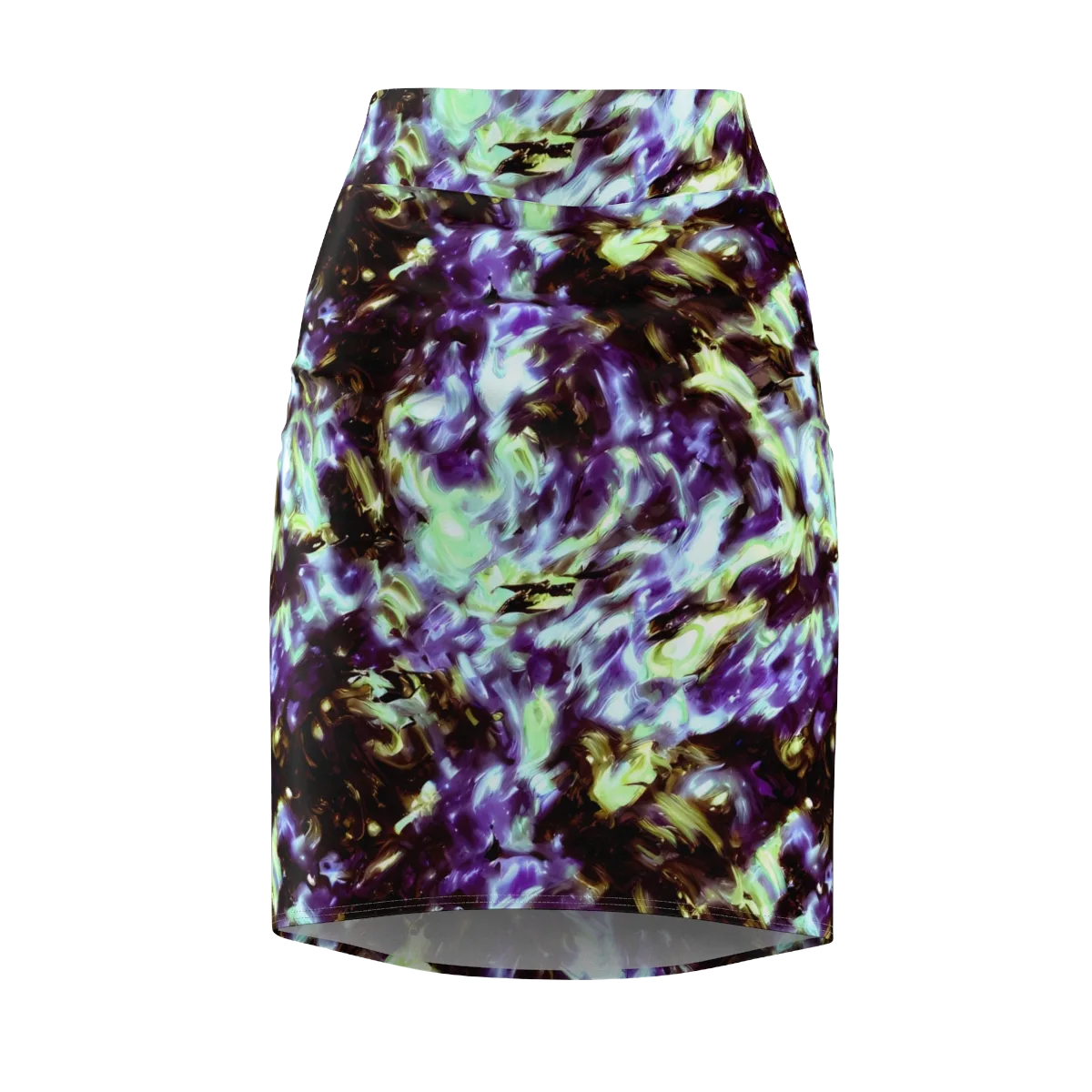 Aurora Molten on Pencil Skirt — Front