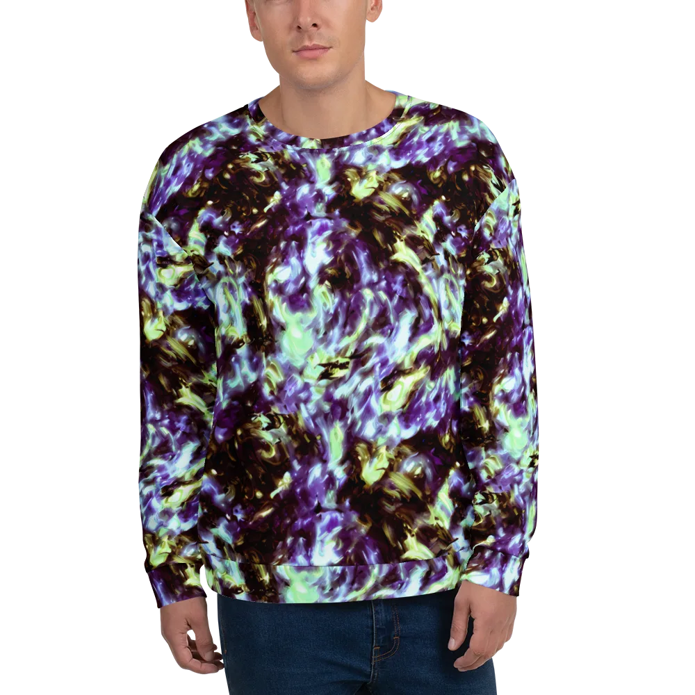 Aurora Molten on Sweatshirt — Front