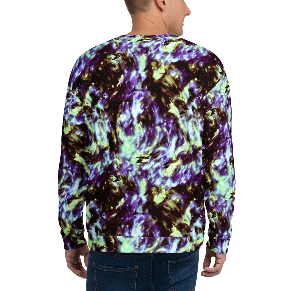 Aurora Molten on Sweatshirt — Back