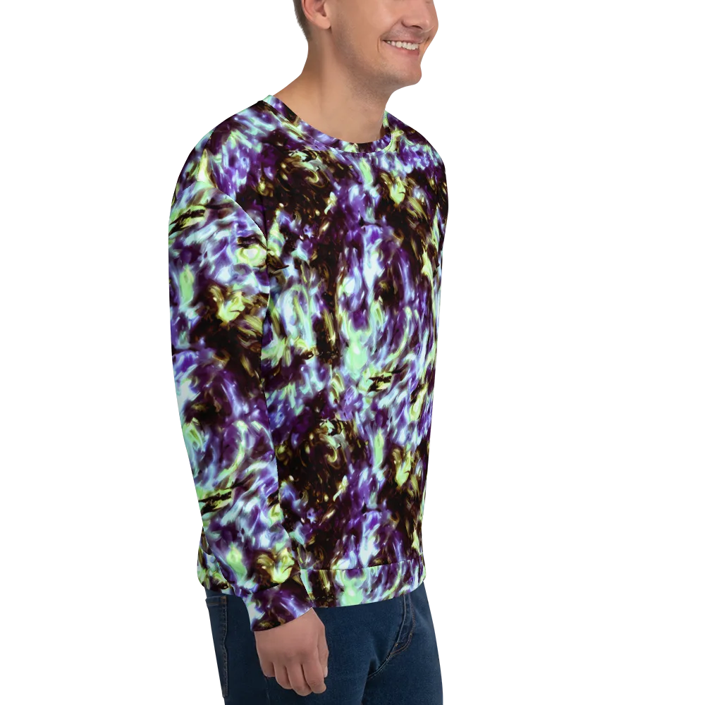 Aurora Molten on Sweatshirt — Right Front