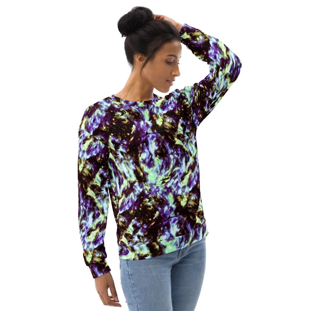 Aurora Molten on Sweatshirt — Right Front