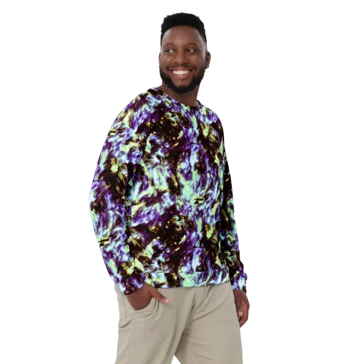 Aurora Molten on a Sweatshirt