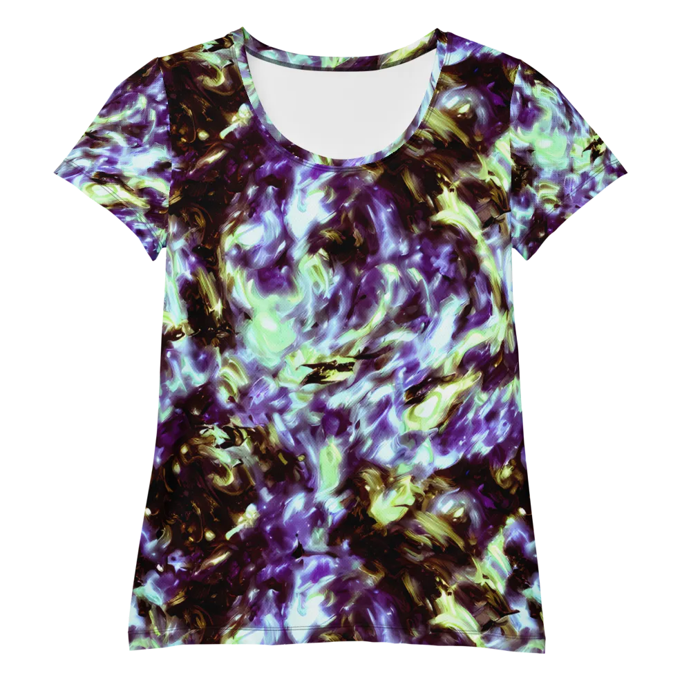 Aurora Molten on Women's Athletic T-Shirt — Front