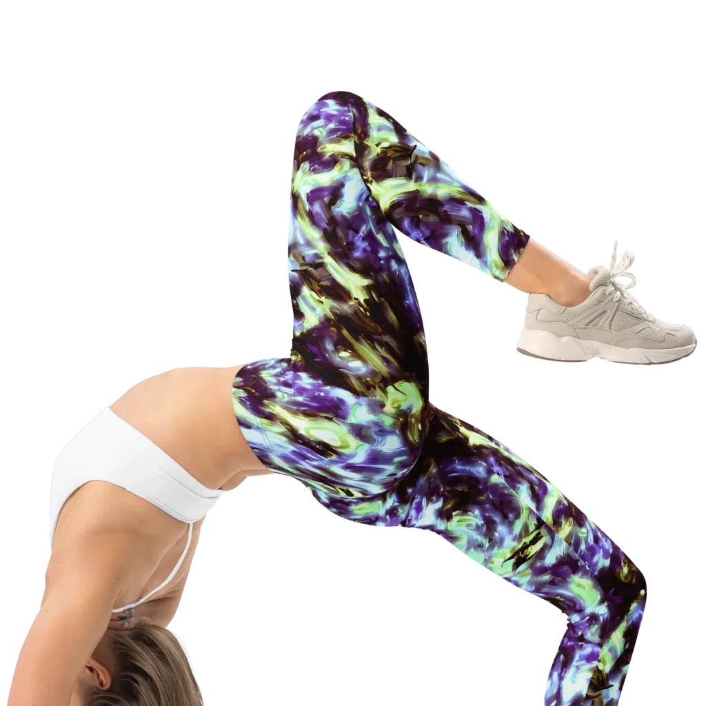 Aurora Molten on Leggings — Right