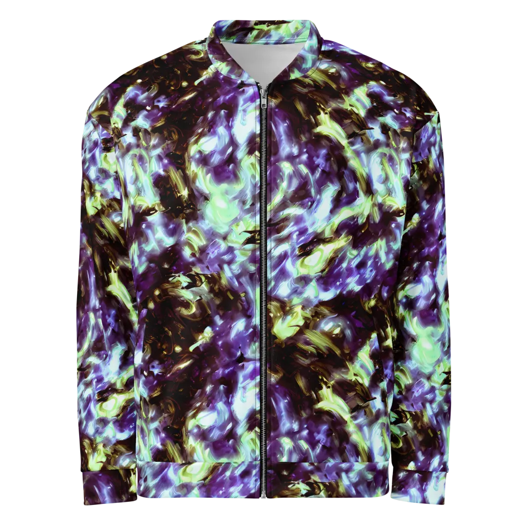 Aurora Molten on Bomber Jacket — Front