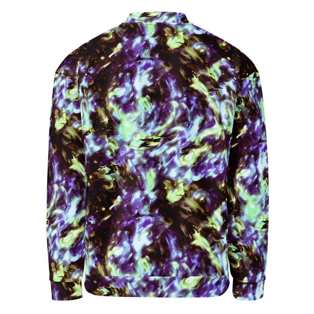 Aurora Molten on Bomber Jacket — Back