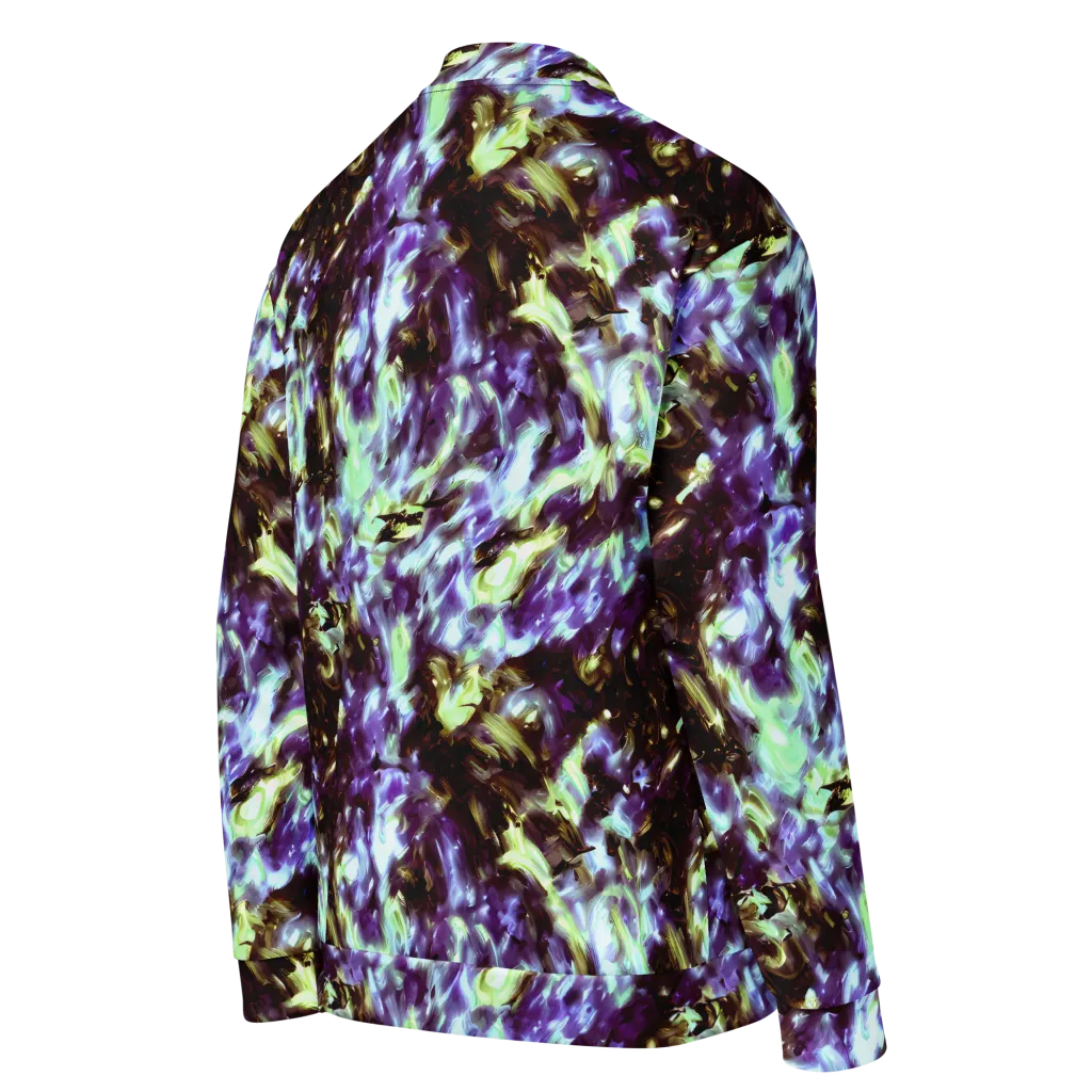 Aurora Molten on Bomber Jacket — Right Back